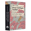 Divan Edebiyat Yazlar Birinci Kitap Tahirl Mevlevi Byyen Ay Yaynlar