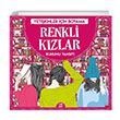 Renkli Kzlar Yetikinler in Boyama Gizem Ula Dokuz Yaynlar