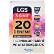 8.Snf T.C nklap Tarihi 20 li Deneme Netfen Yaynlar