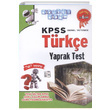KPSS Genel Yetenek Trke Yaprak Test Akll Adam Yaynlar