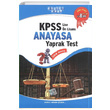 KPSS Lise nlisans Anayasa Yaprak Test Akll Adam Yaynlar