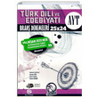 AYT Trk Dili ve Edebiyat 25 x 24 Evdekal Bran Denemeleri Bilgi Sarmal Yaynlar
