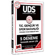 UDS T.C. Genlik ve Spor Bakanl Tekniker Unvan in zml 5 Deneme Yarg Yaynlar