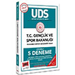 2020 UDS T.C. Genlik ve Spor Bakanl Mhendis Sosyal almac statistiki Program Kadrolar in Ortak Konulara Ynelik zml 5 Deneme Yarg Yaynlar