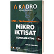KPSS A Grubu Mikro ktisat Konu Anlatml A Kadro Yaynlar