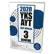 2020 YKS AYT Eit Arlk 3 Deneme Snav Pelikan Yaynlar