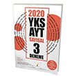 2020 YKS AYT Saysal 3 Deneme Snav Pelikan Yaynlar