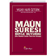 Maun Suresi Btn Eserleri 48 Yaar Nuri ztrk Yeni Boyut Yaynlar