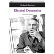 Eletirel Denemeler Roland Barthes Yap Kredi Yaynlar