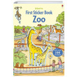 Zoo First Sticker Book Cecilia Johansson Usborne
