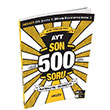 AYT Matematik Geometri Son 500 Soru Hz Yaynlar