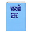 9. Trk Tarih Kongresi 2. Cilt Trk Tarih Kurumu Yaynlar