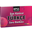 2021 KPSS Genel Yetenek Trke Son Kontrol Soru Bankas Kariyer Meslek Yaynlar