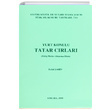 Yurt Konulu Tatar Crlar Erdal ahin Trk Dil Kurumu Yaynlar