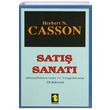 Sat Sanat Pazarlamacnn ve Tezgahtarn El Kitab Herbert N. Casson Toker Yaynlar