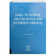 Said Nurside lm Sonras Yeniden Dirili Nezip Kstr Akademisyen Kitabevi