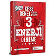 2020 KPSS Genel Yetenek Genel Kltr Enerji 3 Deneme zml ndeks Kitap