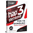 2020 ABT Fen ve Teknoloji retmenlii Hap 3 Deneme zml ndeks Kitap
