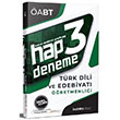 2020 ABT Trk Dili ve Edebiyat Hap 3 Deneme zml ndeks Kitap
