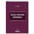 Kiisel Verilerin Korunmas Elif Kzeci On ki Levha Yaynlar