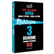 2020 KPSS Lise n Lisans Genel Yetenek Genel Kltr Muhteem Tamam zml 3 Deneme Yarg Yaynlar