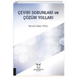 eviri Sorunlar ve zm Yollar smail Hakk Pasl Akademisyen Kitabevi