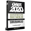 2020 ABT Beden Eitimi ve Spor retmenlii Soru Bankas Benim Hocam Yaynlar