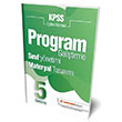 2020 KPSS Eitim Bilimleri Program Gelitirme Snf Ynetimi Materyal Tasarm 5 Deneme zml Uzman Kariyer Yaynlar