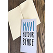 Mavi Huydur Bende Book Tasarm