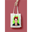 Frida Kahlo Bez anta B78 Book Tasarm