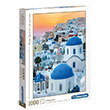 1000 Para High Quality Yetikin Puzzle Santorini CLEMENTONI97633 Clementoni