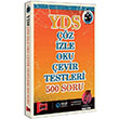 YDS z zle Oku evir Testleri 500 Soru Yarg Yaynlar
