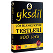 YKSDL z zle Oku evir Testleri 500 Soru Yarg Yaynlar