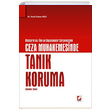 Ceza Muhakemesinde Tank Koruma Sekin Yaynevi