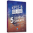 2021 KPSS B Genel Yetenek Genel Kltr 5 Deneme zml Sorubankas.net Yaynlar