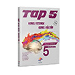 2020 KPSS Genel Yetenek Genel Kltr TOP 5 Deneme zml Dizgi Kitap Yaynlar