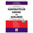 Kooperatifler Kanunu ve Aklamas Sekin Yaynevi