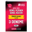 2020 KPSS Genel Yetenek Genel Kltr Trkiye Geneli (1.2.3) 3`l Deneme Seti Pegem Akademi Yaynclk