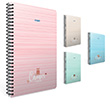 Camper Spiralli Karton Kapak Defter A4 80 Yaprak Kareli (4326) Gpta