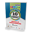 KPSS ABT Biyoloji retmenlii Alan Savunmas 10 zml Deneme Pelikan Yaynlar