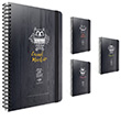 Coffee Book Spiralli Sert Kapak Defter 19x26 120 Yaprak izgili (4307) Gpta