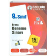 9.Snf Fizik Bran Deneme Snav zdebir Yaynlar
