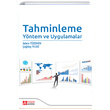 Tahminleme Yntem ve Uygulamalar Pegem Yaynlar