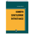 Kambiyo Senetlerinde htiyati Haciz Adalet Yaynevi