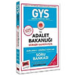 GYS T.C. Adalet Bakanl Mbair Kadrosu in Aklamal Soru Bankas Yarg Yaynlar