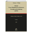 Alman Ceza Muhakemesi Kanunu Beta Kitap