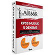 KPSS A Grubu Messir Hukuk 5 Deneme Temsil Yaynlar