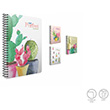Perfect Spralli Karton Kapak 19x26 80 Yaprak izgili Defter (4430) Gpta