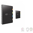 Quadro Spiralli 4 Seperatrl Plastik Kapak Defter 17x24 150 Yaprak izgili (2907) Gpta