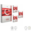 Sonsuza Kadar Spiralli Sert Kapak 19x26 120 Yaprak izgili Defter (6503) Gpta